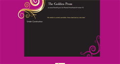 Desktop Screenshot of goddessprom.com
